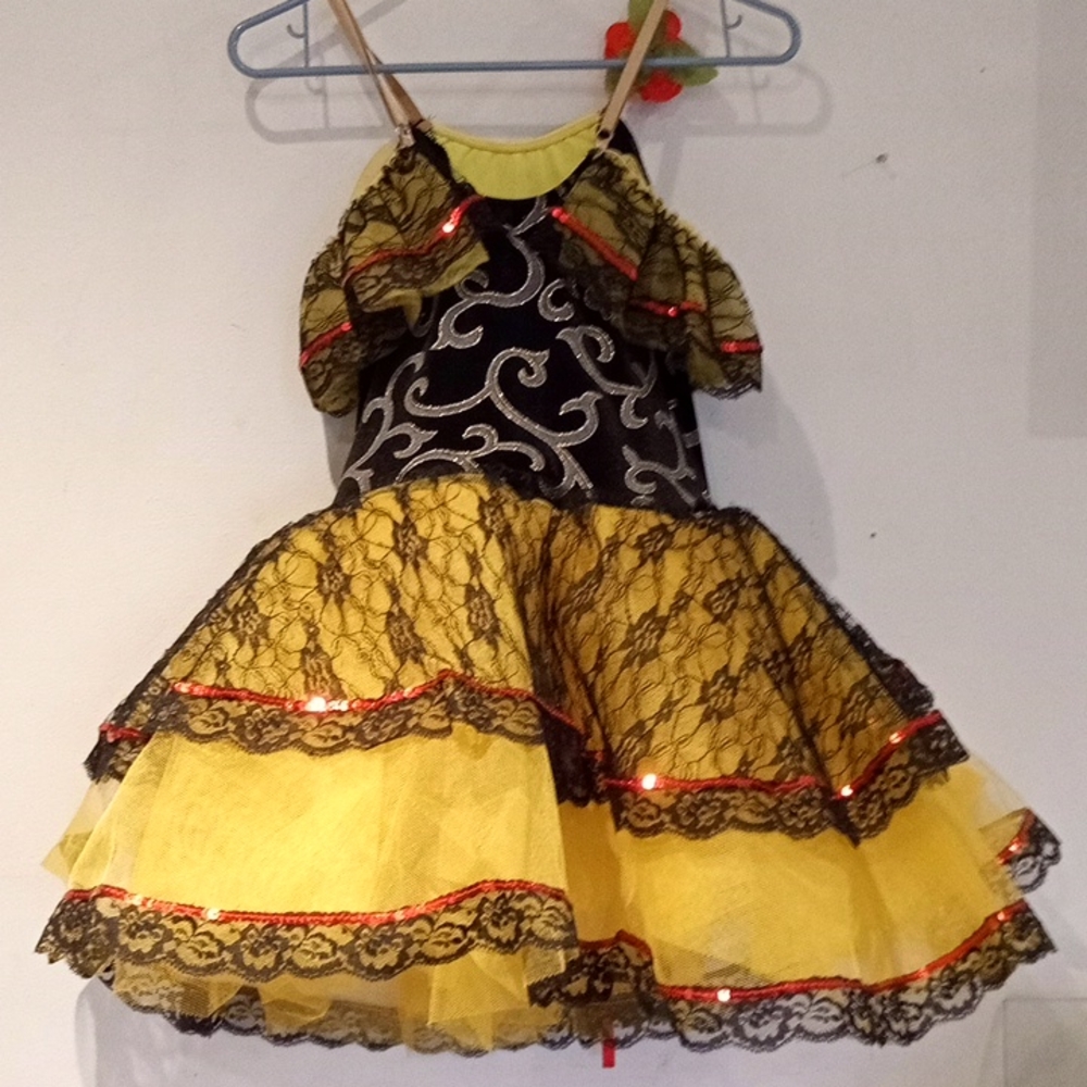 Spanish Dance studio costume